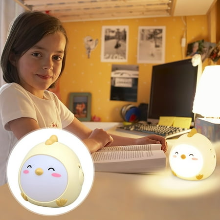 

Yedhsi Night Lights Mini Cute LED Night Light Stepless Dimming Learning Reading Eye Protection Light Student Dormitory USB Rechargeable Bedroom Bedside Night Light Gift