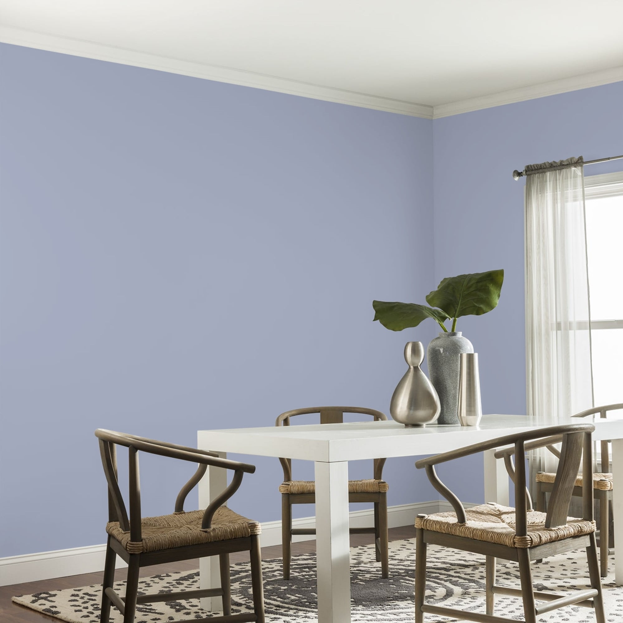 Glidden HEP Lilac Time / Purple, Eggshell Interior Paint with Primer, 1 Gallon