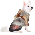 thumbnail image 2 of Balery Romantic Flower Fox Sudadera con Capucha para Perros Pequeños – Ropa para Mascotas, Disfraz para Perros y Gatos, Ideal para Fiestas y Cosplay-Small, 2 of 7