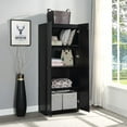 thumbnail image 2 of Manhattan Comfort Hopkins Placard de Rangement Moderne 3.0 en Noir, 2 of 4