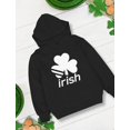 thumbnail image 3 of Tstars Boys Unisex Cute Irish Shamrock St Patricks Day Clover Kids St Patricks Day Cute Shirts Gift for Boys Irish Shirt Pride Proud Irish Toddler Kids Hoodie, 3 of 6