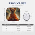 thumbnail image 4 of Yiaed Maple Leaf Meditating Chihuahua Print Car Front Windshield Sun Shade,Foldable Anti-UV Car Sunshade for Front Window for Most Vehicles-Large, 4 of 5