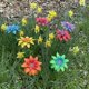 thumbnail image 3 of Metal Daylily Flower Garden Stakes Floral Garden Stake Decor, 3 of 4
