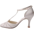 thumbnail image 4 of Benjamin Walk 843379046404 Touch Ups Womens Katherine Pump, White - Medium 7, 4 of 7