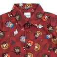 thumbnail image 3 of Harry Potter Hermione Hedwig Owl Hawaiian Button Down Shirt Little Kid to Big, 3 of 5