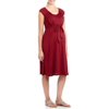 Maternity Nursing Cap Sleeve Wrap Dress--Perfect for Nursing