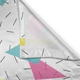 thumbnail image 3 of Ambesonne Abstract Kitchen Curtains, Memphis Style Forms, 55"x39", Multicolor, 3 of 3