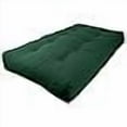 thumbnail image 3 of Blazing Needles Renewal Matelas Futon en Sergé 10 Pouces, Simple, Vert Forêt, 3 of 4