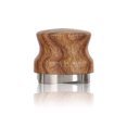 thumbnail image 2 of Tamper de café Manija de madera de acero inoxidable Distribuidor de nivelación de nivelación de nivelación reutilizable Martillo de polvo Portafilter 53 mm Inevent HA061048-02B, 2 of 7