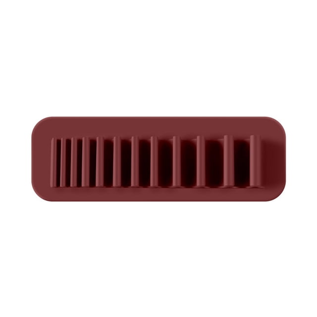 Estante de secado de pinceles de maquillaje jinwen Organizador de cepillos de dientes multifuncional montado en la pared Verde