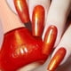 thumbnail image 2 of Autorización Esmalte de uñas Esmalte de uñas con purpurina Esmalte de uñas rojo púrpura Translúcido Brillante Esmalte de uñas con purpurina de larga duración Sin horno Secado rápido No pelable, 2 of 3