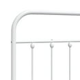 thumbnail image 6 of vidaXL Durable Metal Headboard for Queen Size Beds, Easy Assembly, Classic Style White, 6 of 9