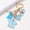 Blue, variant on 1pc Unbranded Nurse's Cap Keychain Suitable for Nurses & Professionals - Alloy Thermometer Pill Mask Decorations, Heartbeat Key for Uniform, Gifts for Nurse Week, Healthcare Worker Apparel