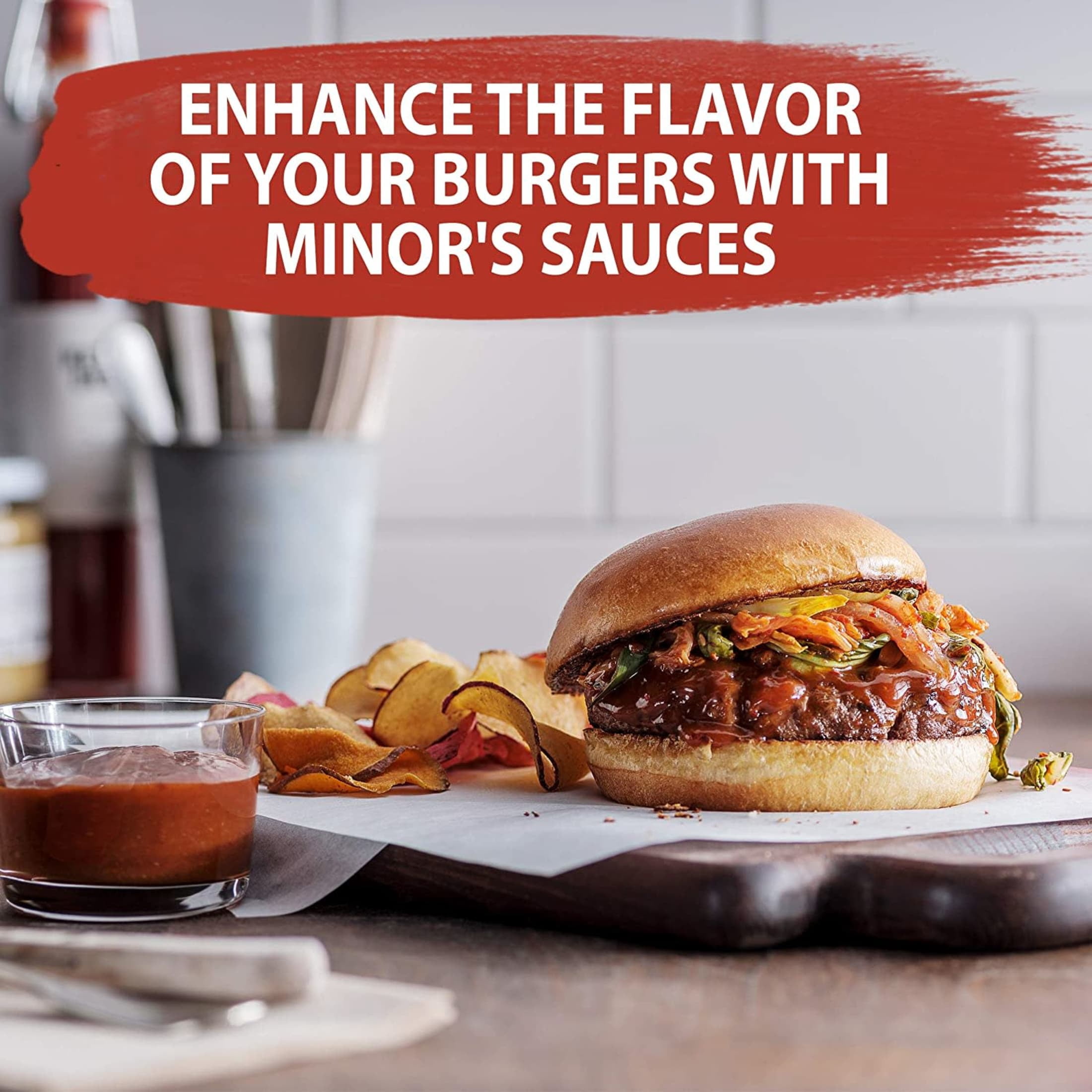 Minor's No High Fructose Corn Syrup Bourbon Style Cooking Sauce, 79 oz Jug