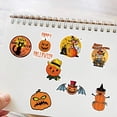 thumbnail image 4 of 50 piezas de pegatinas de graffiti de dibujos animados de Halloween (tipo B de Halloween holográfico), 4 of 5