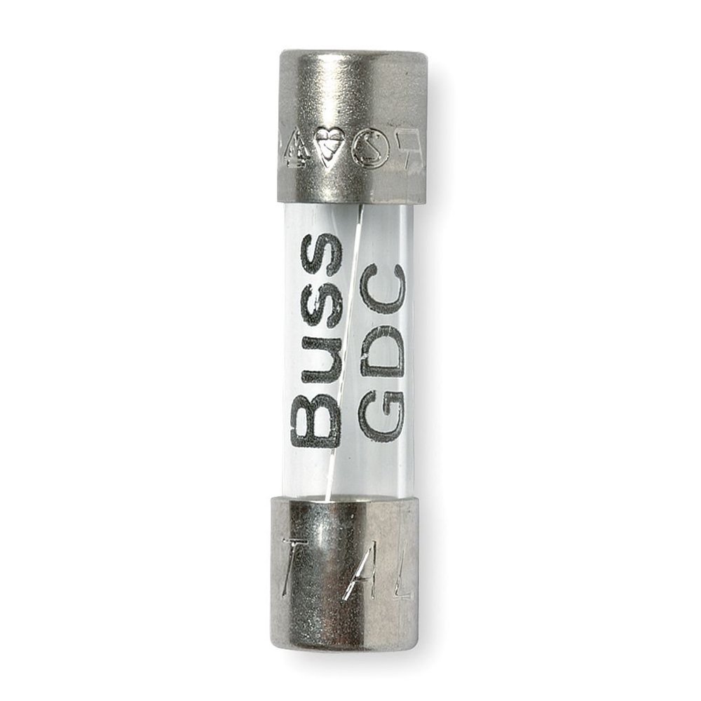 Bussmann GDC5A Slow Blow Glass Fuse 5A 250V