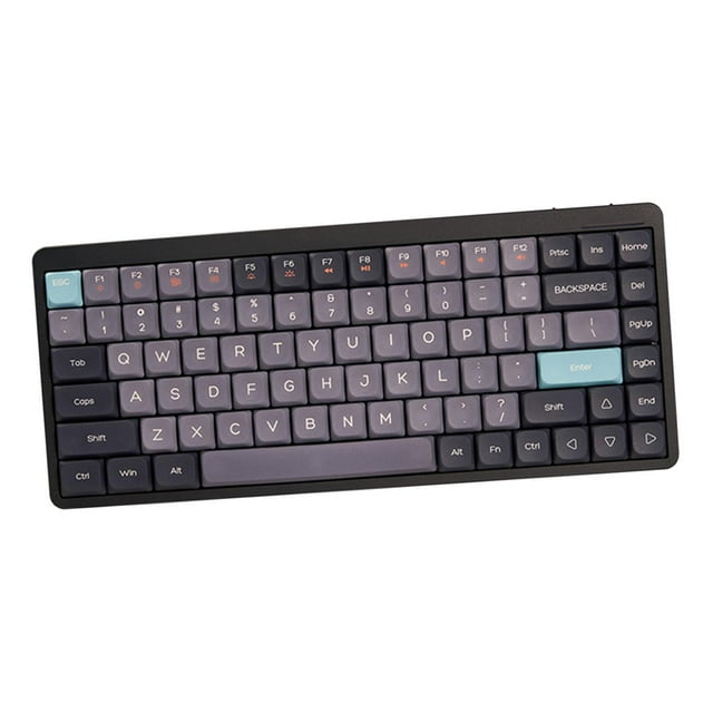 Teclado gamer mecánico, diseño ergonómico, retroiluminación RGB, modelo Yk75