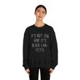 thumbnail image 3 of Black Lab Sweatshirt, Gifts, Sweater Shirt, 3 of 9
