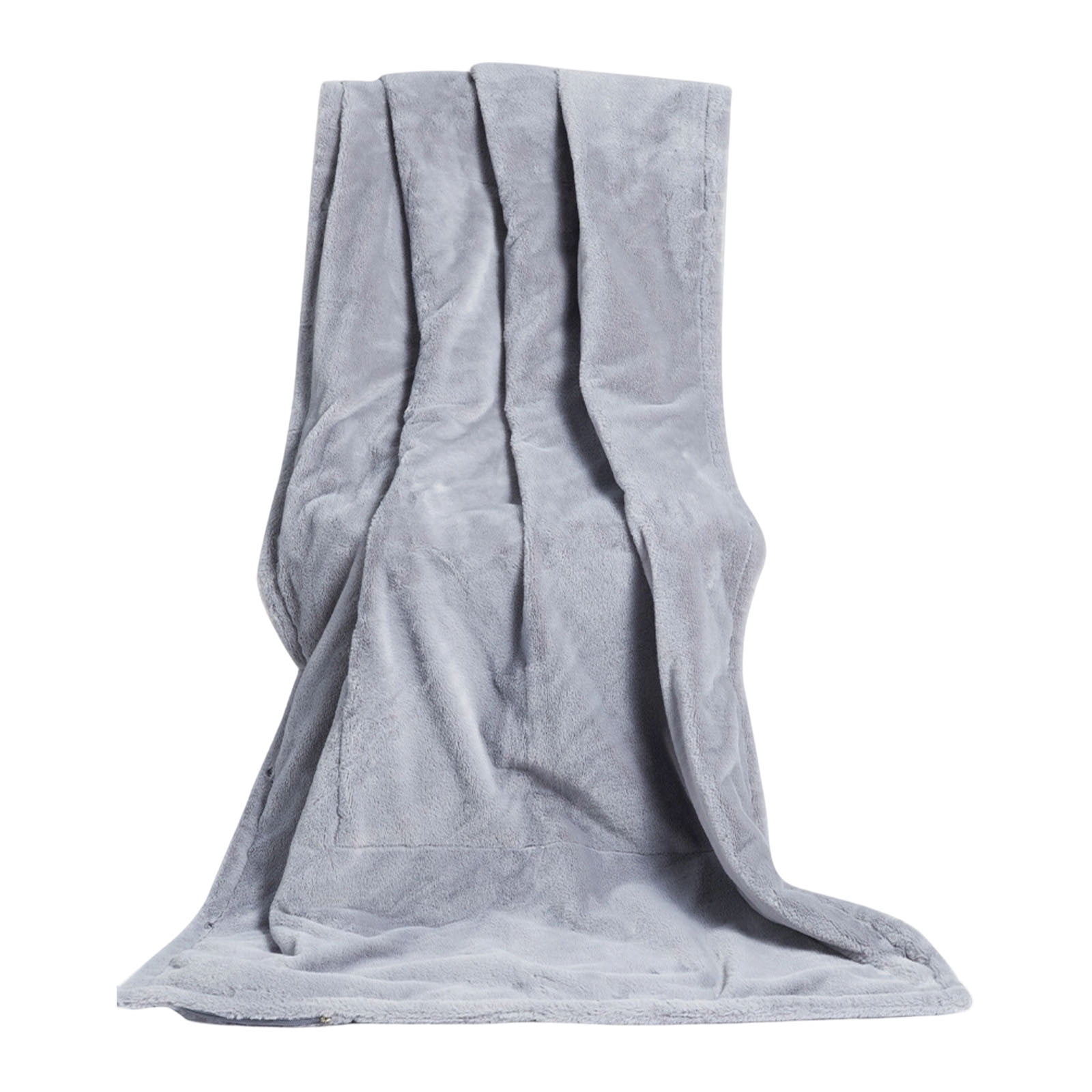 LmnLft Functional Heated Fleece Blanket Shawl with Adjustable Electric Heating, Cozy Warm Wrap for Home, Office, Nap, Travel, Portable Foldable Electric Heating Blanket for Cold Weather Use