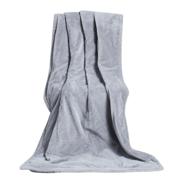 Tyidzon Heated Blanket Electric Throw, Super Cozy Soft Warm Heating Blanket with Over-Heat Protection, Flannel Gift Blanket