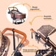thumbnail image 3 of Carriola Starkids Galaxis Con Portabebé Café, 3 of 5