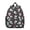 Skull and Flower-1, variant on Skull and Flower Gothic Pattern Backpack for School, Cute School Bag with Adjustable Shoulder Straps and Padded Back, 13.8"x11.4"x6"