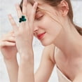 thumbnail image 2 of Fashion Crystal Ring Square Zircon Ring Magic Zirconia Opening Adjustable RingThe Best Gift for A Loved One, 2 of 4