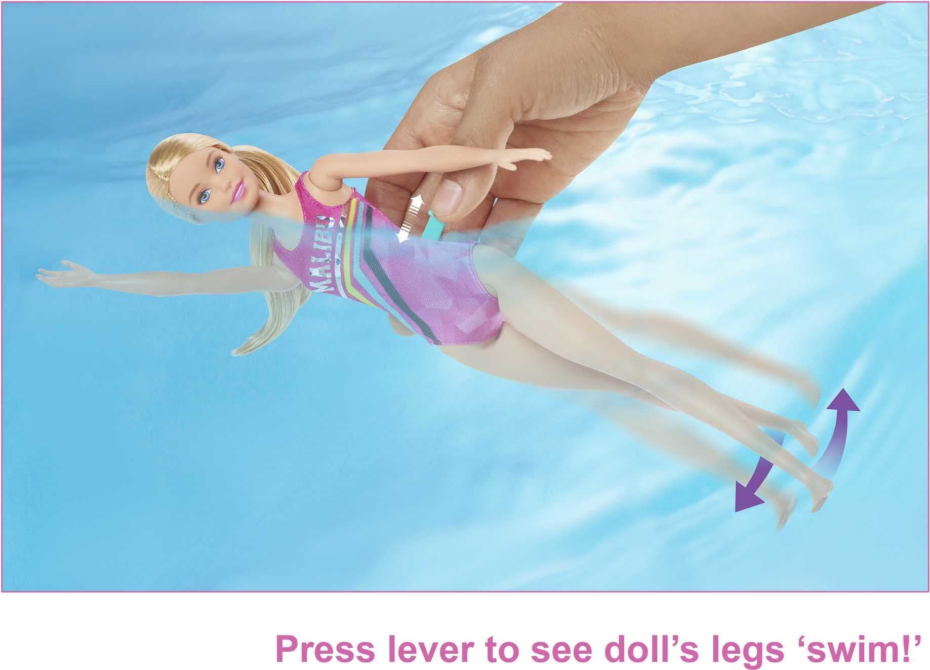 Barbie Dreamhouse Adventures Swim 'n Dive Doll, with