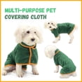 thumbnail image 2 of Albornoz de secado rápido para perros, toalla de secado rápido, albornoz, toalla, albornoz súper absorbente, albornoz para perros, albornoz para mascotas, perros y gatos, toalla XS-XXXL, 2 of 5