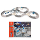 thumbnail image 1 of Pista de Autos de Astronautas Armable Rm Regalomex 246 Piezas Desmontables Blanco, 1 of 5