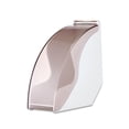 thumbnail image 1 of Soporte de filtro de café Caja de papel de la mano de la cocina Caja de papel de filtrado con cubierta de acrílico recipiente lavable para el accesorio de encimera blanco Eigraketly  HA059382-02B, 1 of 7