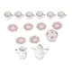 thumbnail image 4 of Juego de juguetes para fiesta de té de porcelana, casa de muñecas 1:12, juego de té en miniatura de cerámica en miniatura, juego de tazas de té en miniatura, rendimiento de primer nivel, 4 of 8