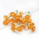 thumbnail image 1 of pstuiky 10 mini margaritas artificiales pequeñas flores de margarita flores de primavera falsas flores decorativas de imitación con tallos variedad para decoración del hogar., 1 of 6