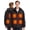 Black-1, variant on Men's Heated Jacket with Battery,Classic Style, 8 Heating Zones, Independent 3-Zone Control System M