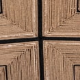 thumbnail image 6 of bali & pari Prita Paper Loom and Black Mahogany Wood 2-Piece Counter Stool Set, 6 of 10