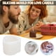 thumbnail image 3 of Molde de vela de superposición rotativo | Molde para hornear de silicona 3D para velas de chocolate DIY | Seguro para altas temperaturas de grado alimenticio | Antiadherente de fácil liberación |, 3 of 7
