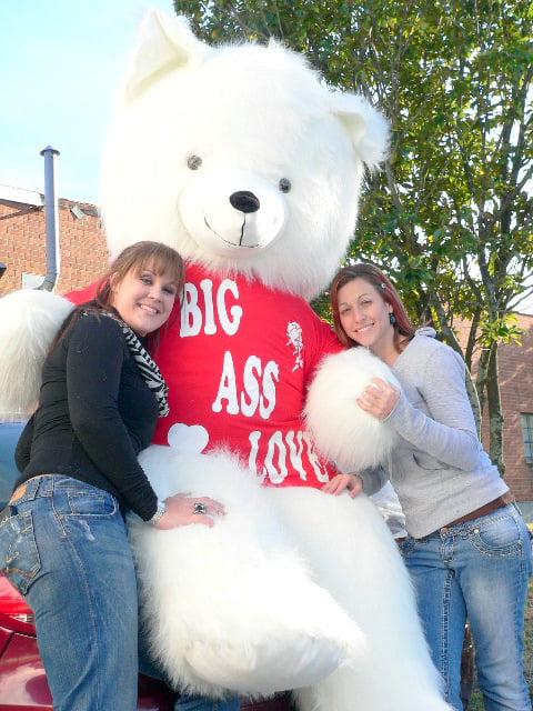giant teddy bear 8 feet