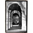 thumbnail image 2 of DeNardo, Laura 23x32 White Modern Wood Framed Museum Art Print Titled - Parisian Archways I, 2 of 4