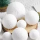 thumbnail image 5 of 60/6 piezas de bolas de Navidad grandes de espuma blanca para colgar en el árbol de Navidad, adornos de bolas redondas, decoración para el hogar, fiesta de Año Nuevo, 5 of 5
