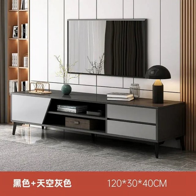 Floor White Tv Table Mobile Vintage Drawer Mobile Wood Vintage Tv Stand Schedari Shelf Moveis Para Casa Living Room Furniture My Lux Decor Round