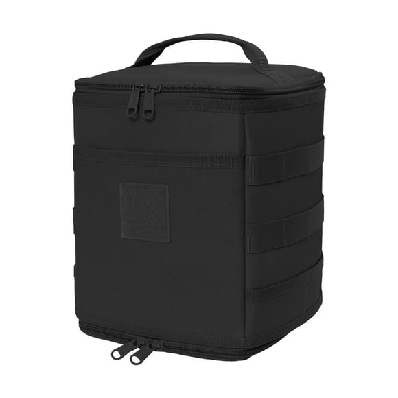 Bolsa de almacenamiento para tanque de , portátil multifuncional con asa, organizador de estuche de almacenamiento Negro