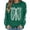 Multiple versatile shades, variant on DIOAZUD Women's Halloween Sweatshirts Funny Skeleton Graphic Pullovers Vintage Work Crewneck Long Sleeve Sweater Tops Halloween Costumes