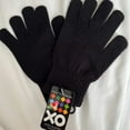 thumbnail image 6 of WINTER COLLECTION - XO Black Winter Gloves, 6 of 6