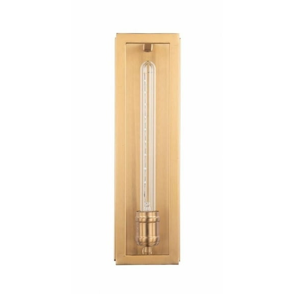 AD801G-Brio Lighting-Adelman - 1 Light Wall Sconce-15.25 Inches Tall and 4.5 Inches Wide-Gold Finish