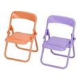 thumbnail image 4 of CUITING Mini Folding Chair  Chair Phone Holder 20Pcs Vibrant Color For Office, 4 of 8