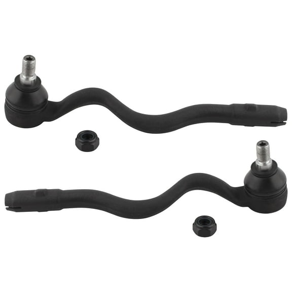 BOXI (Set of 2) Front Suspension Outer Tie Rod End Links Fit for BMW 320i 323Ci 323i 325Ci 325i 328Ci 328i 330Ci 330i Z4 1999-2008| Replaces ES3650 ES3651