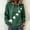 003 Green, variant on Oplxuo Womens St. Patrick's Day Clover Print Hoodie Casual Long Sleeve Sweatshirt Irish Shamrock Pullover Tops