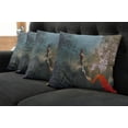 thumbnail image 2 of Ambesonne Sports Throw Pillow Cover 4 Pack, Cycle Bike Park Extreme, 24", Multicolor, 2 of 6