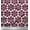Mulberry Purple, variant on Soimoi Black Cotton Duck Fabric Floral Art Geometric Print Sewing Fabric Yard 42 Inch Wide