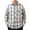 White, variant on Men Long Sleeve Plaid Shirt Button Down Woven Oxford Dress Shirt Solid Casual Work Formal with Pocket Classic Fit Flannel